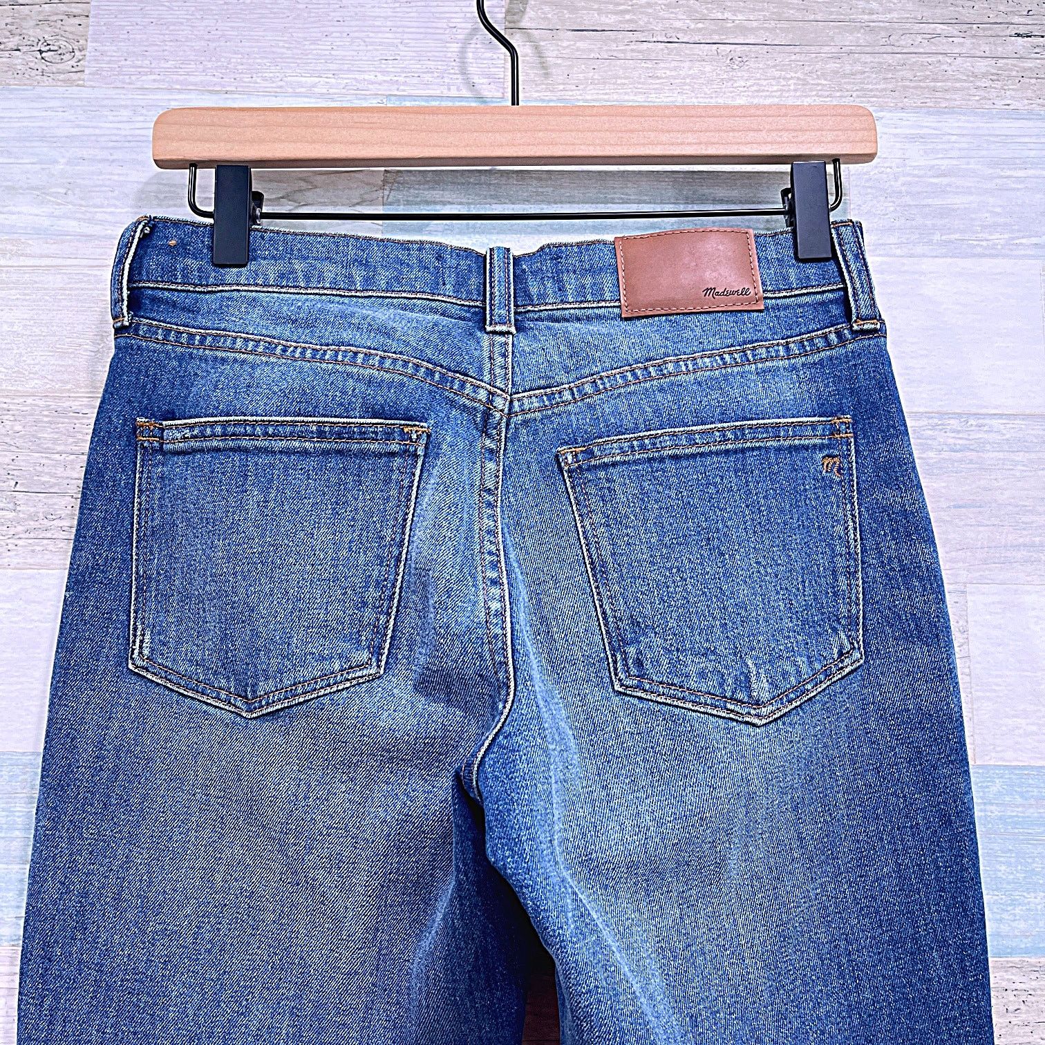 Madewell MADEWELL Slim Boyjean Brinville Wash Ripped Womens 24 Size 24" / US 00 / IT 34 - 5 Thumbnail