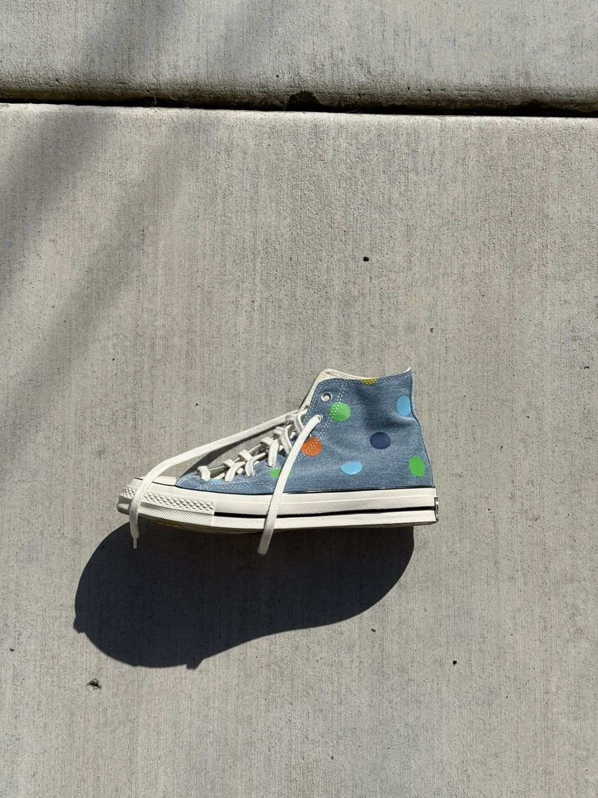 Converse × Golf le Fleur Polk-a-Dot Converse x GOLFWANG Chuck Taylors Size US 9 / EU 42 - 2 Thumbnail