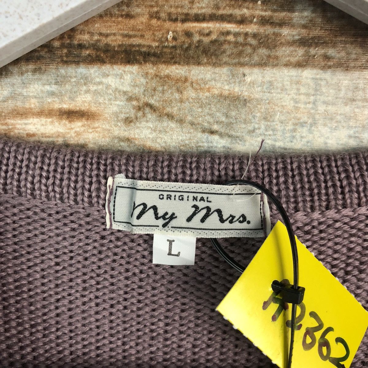 Japanese Brand × Vintage My Mrs Pink Vest Knitwear #A2362 Size L / US 10 / IT 46 - 9 Thumbnail