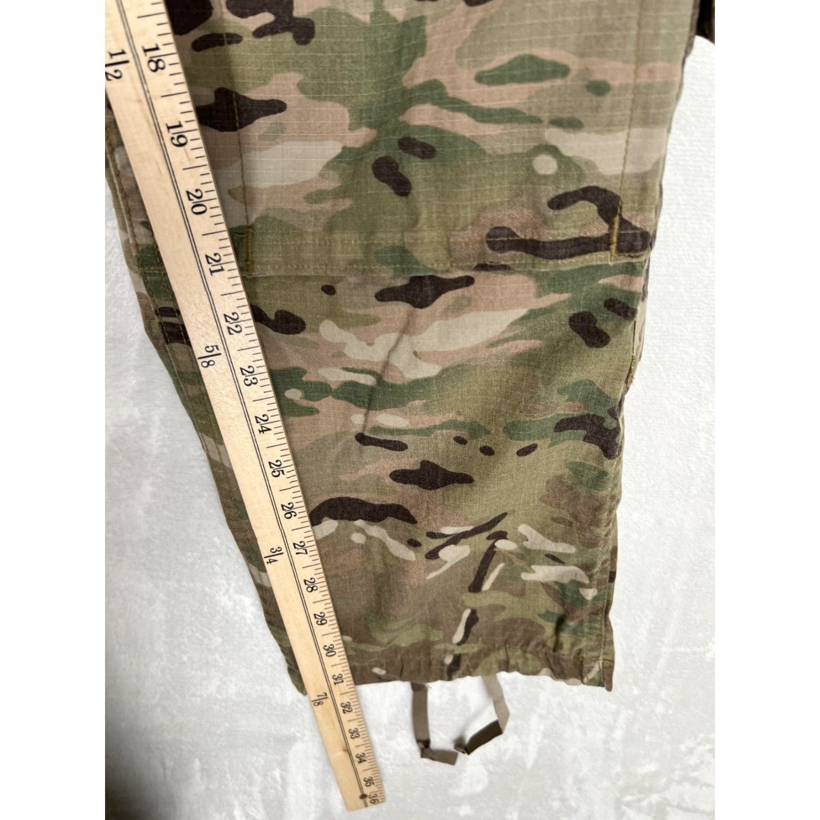 Vintage Insect Shield Army Combat Uniform Flame Resistant Cargo Pants Mens M Green Multicam OCP Camouflage Workwear Navy? Size US 31 - 2 Thumbnail