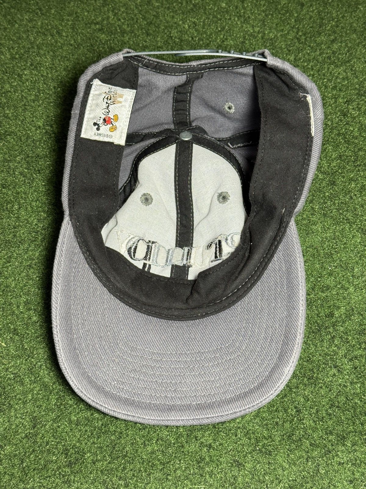 Disney × Vintage Vtg 90s Grumpy Dwarf Disney Gray Snapback Baseball Cap Hat Size ONE SIZE - 5 Thumbnail