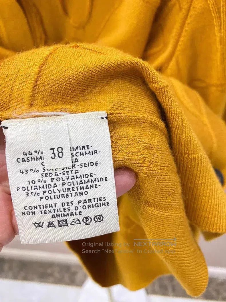 Hermes Hermes Cashmere and Silk Open Cardigan Size XS / US 0-2 / IT 36-38 - 4 Thumbnail