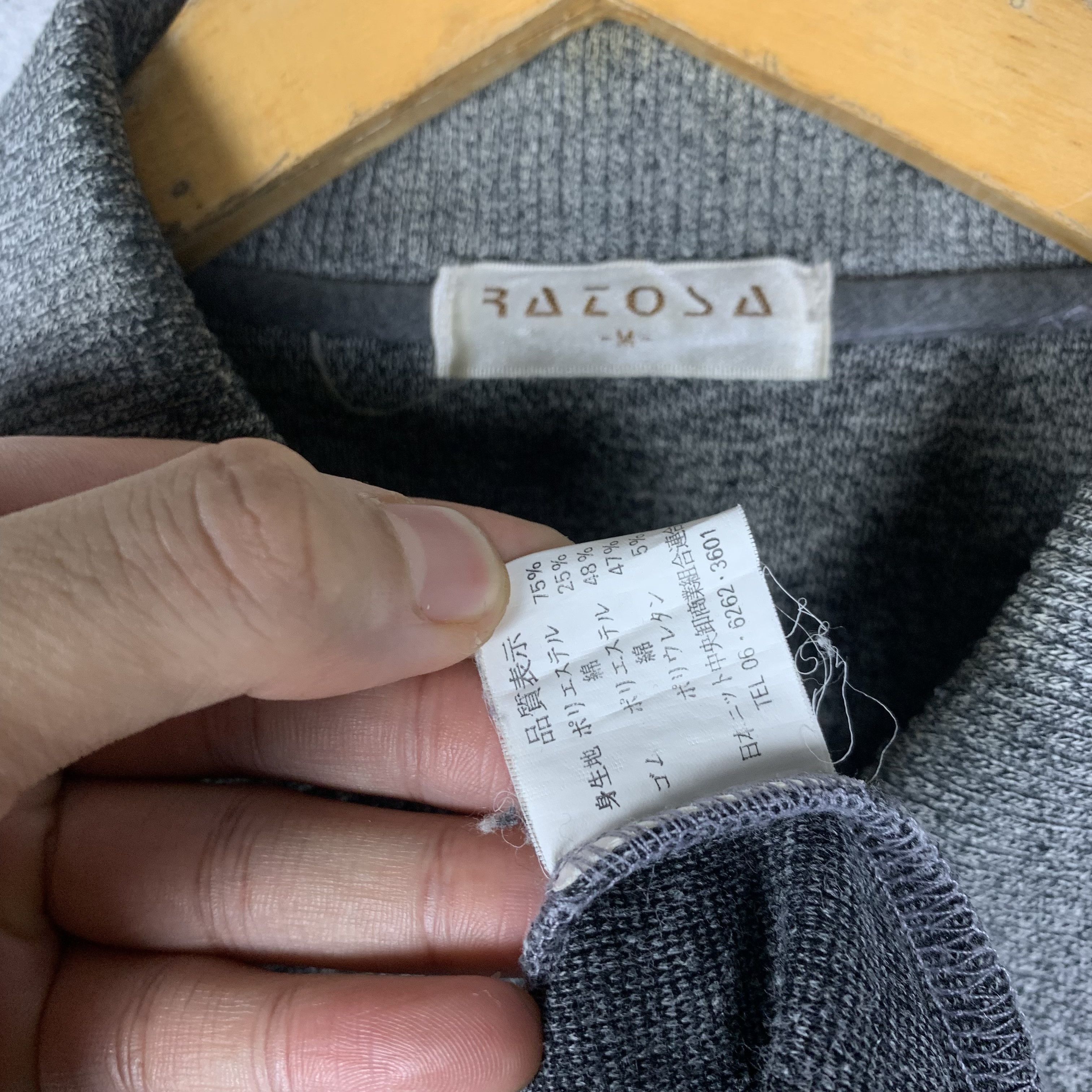 Vintage Vintage Razosa Pattern Collared Sweatshirt Crewneck Size US M / EU 48-50 / 2 - 5 Thumbnail