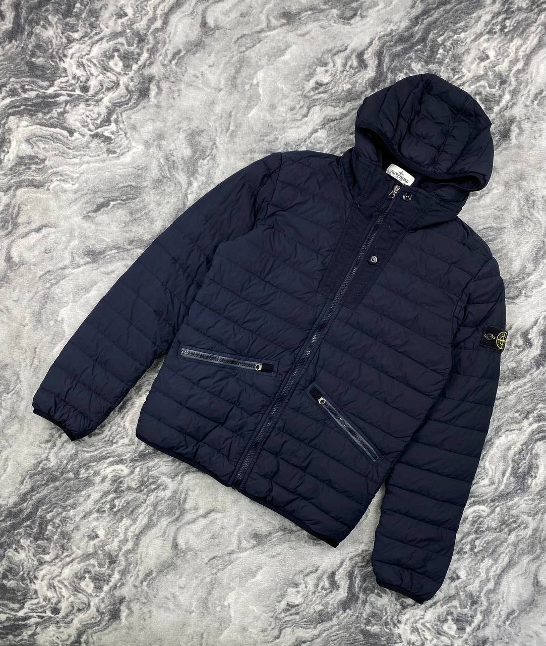 Stone Island Stone Isand Down Jacket Hooded Puffer Kids 14/170 Men Size S Size US S / EU 44-46 / 1 - 1 Thumbnail