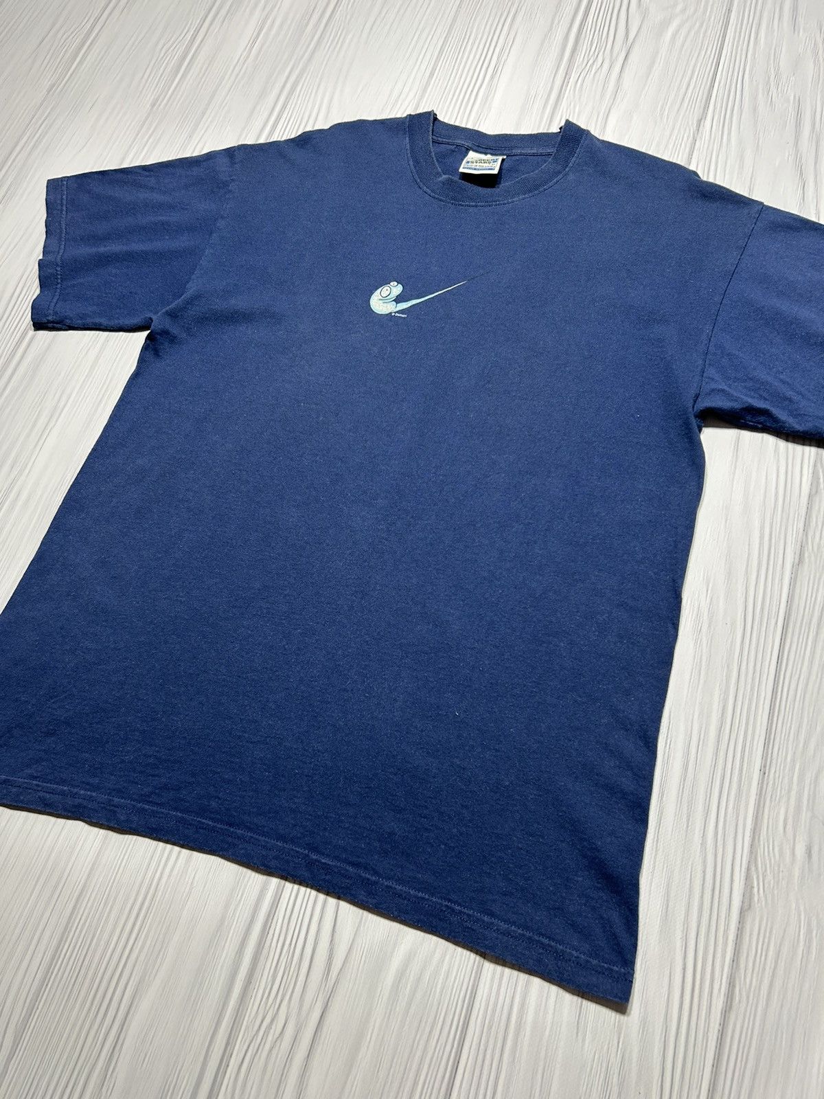 Vintage Vintage Y2K Adult Humor Nike Spermatozoon Domani T-Shirt Size US L / EU 52-54 / 3 - 4 Thumbnail