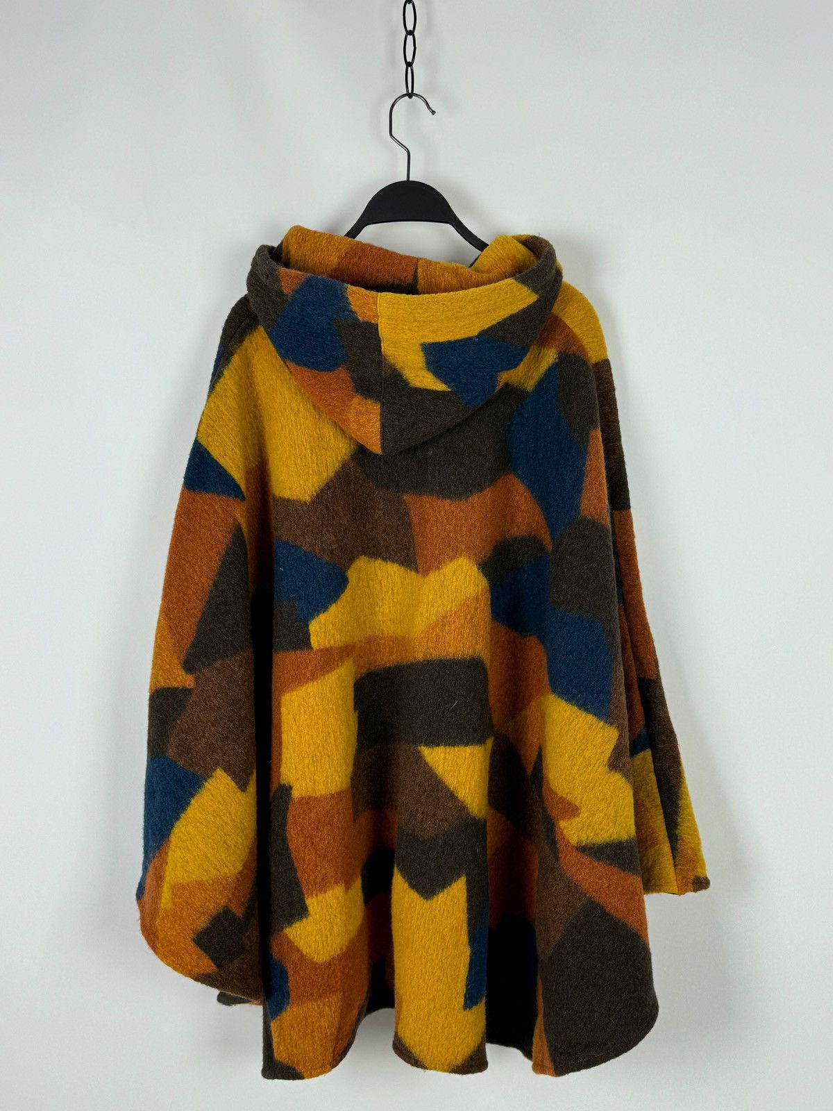 Etudes Etudes France Geometric Multicolor Poncho Unisex Jacket Size M / US 6-8 / IT 42-44 - 7 Thumbnail