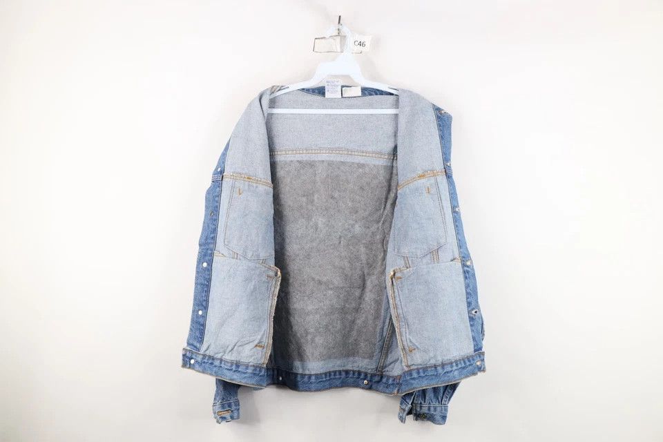 Vintage Vintage 90s Streetwear Crane Denim Trucker Jacket USA Size US M / EU 48-50 / 2 - 12 Thumbnail