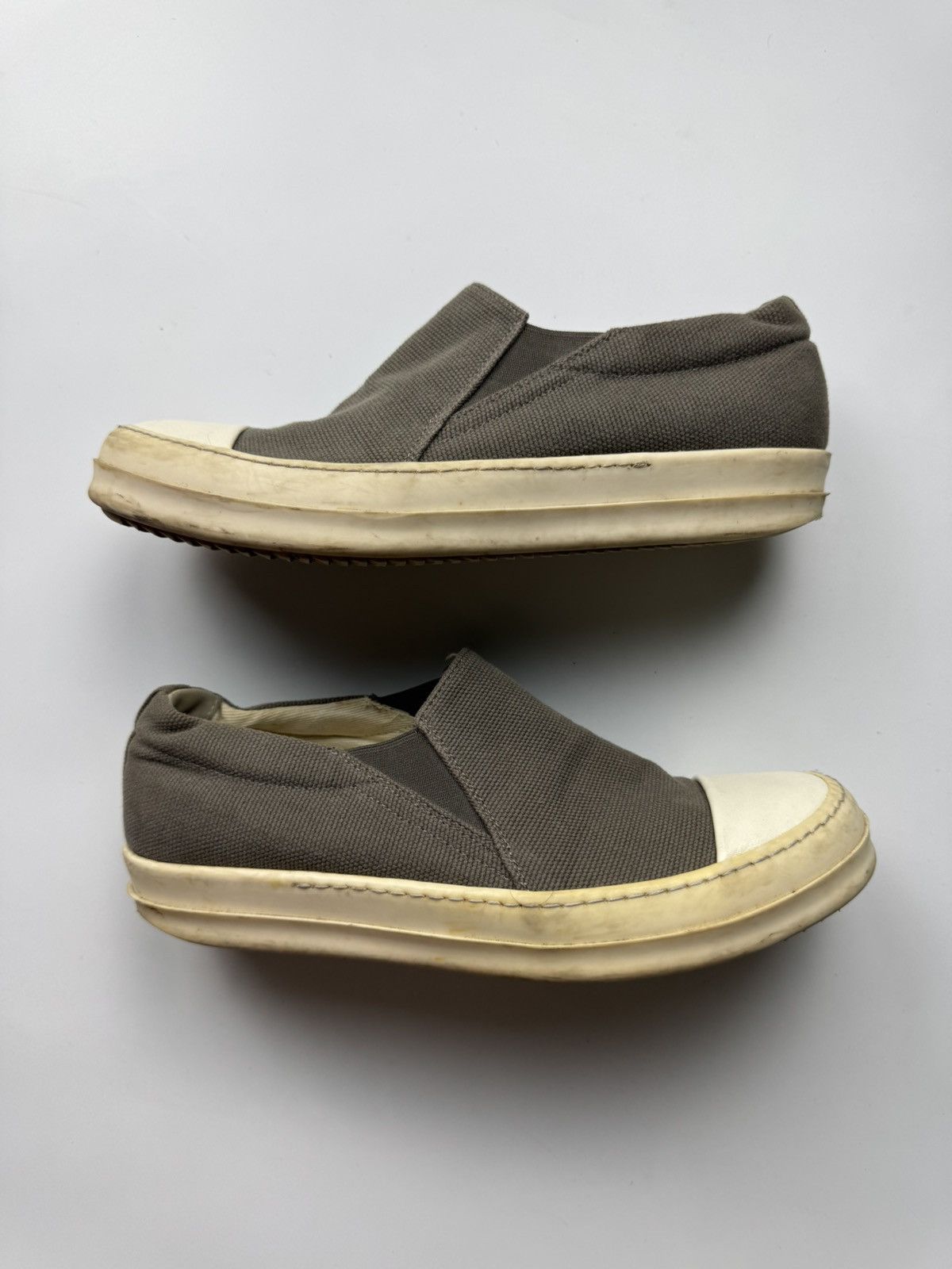 Rick Owens Drkshdw Rick Owens Drkshdw Beige Boat Shoes Size US 7 / EU 40 - 2 Thumbnail