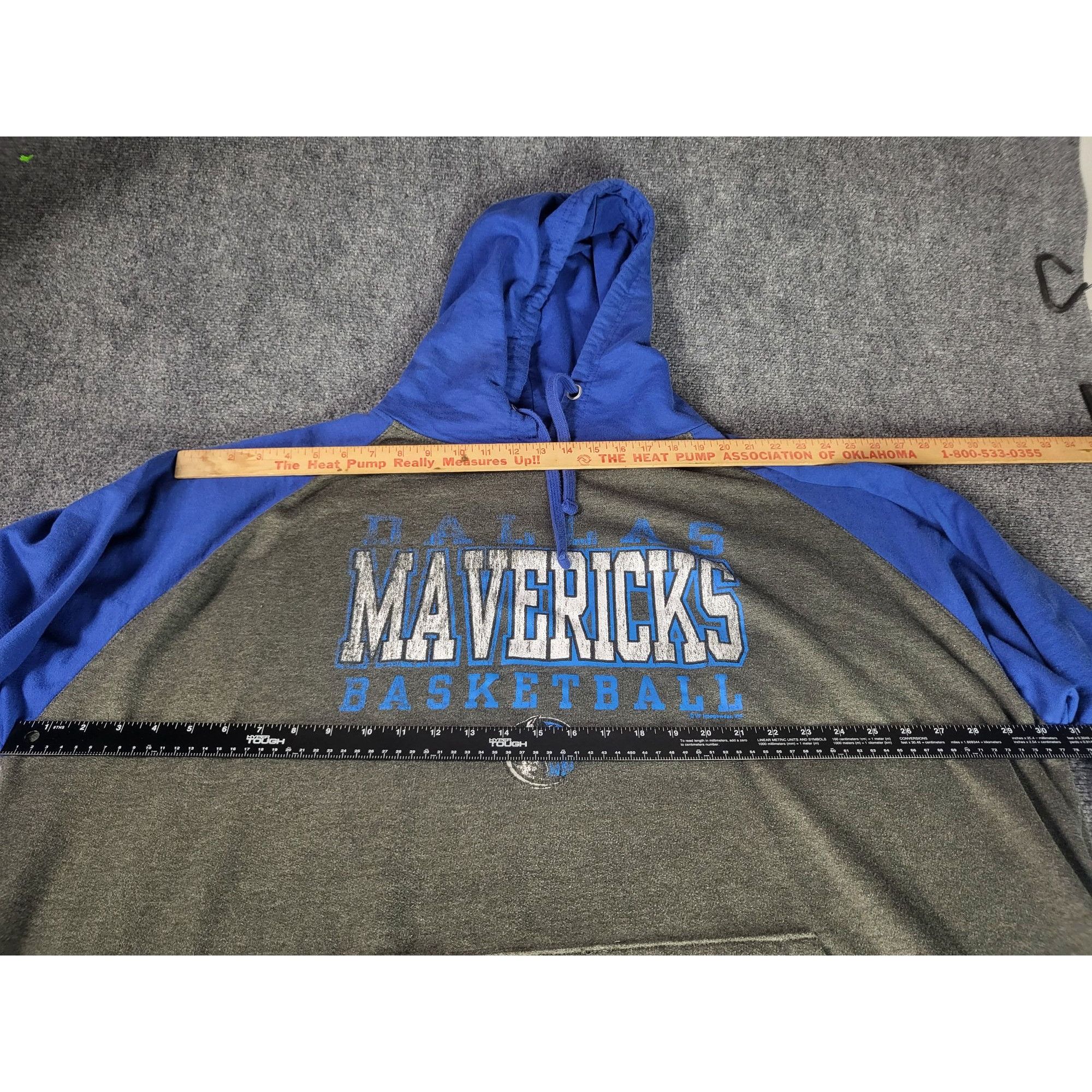 Majestic Dallas Mavericks Hoodie Men Sz 4XLT Majestic NBA Oversized B Size US XXL / EU 58 / 5 - 5 Thumbnail