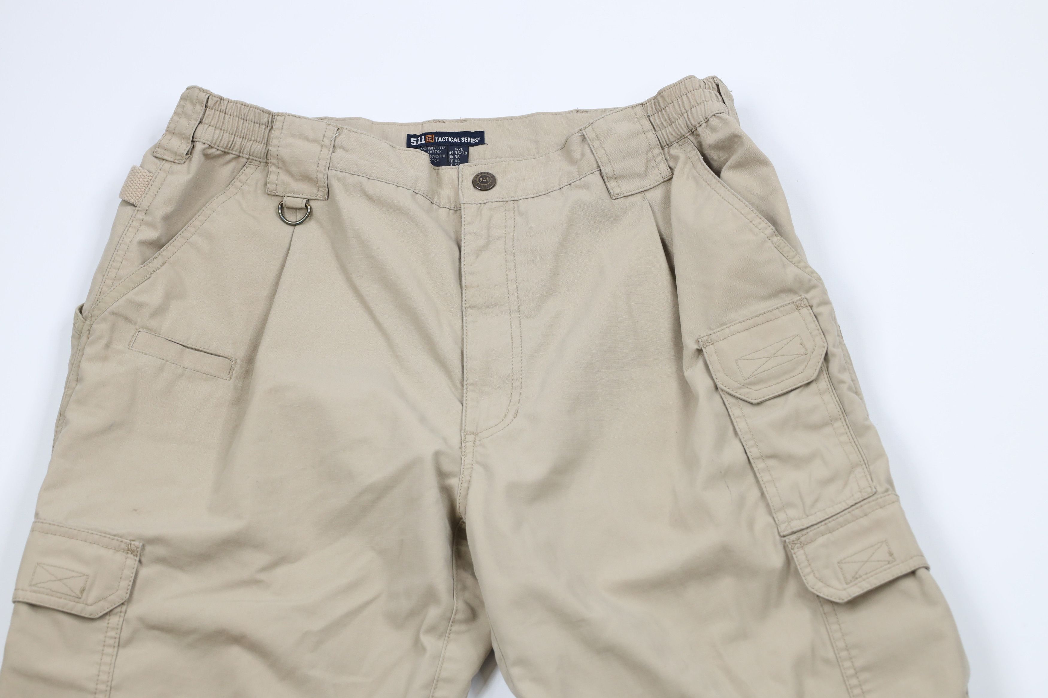 Vintage 5.11 Tactical Series Pro Double Knee Wide Leg Cargo Pants Size US 36 / EU 52 - 2 Thumbnail