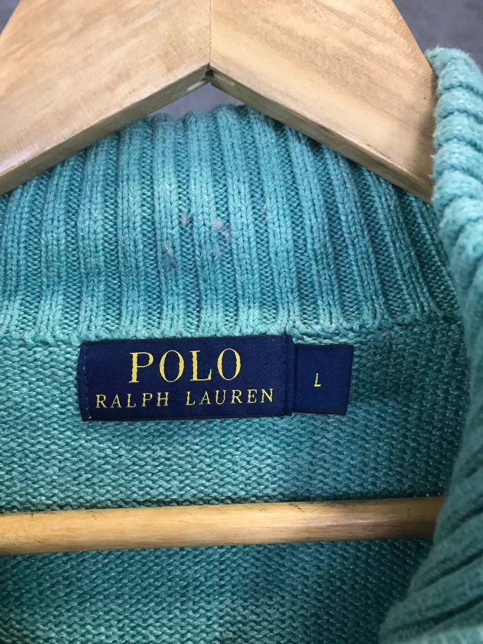 Polo Ralph Lauren Polo Ralph Lauren designer 1/3 zip sweater Size US L / EU 52-54 / 3 - 4 Thumbnail
