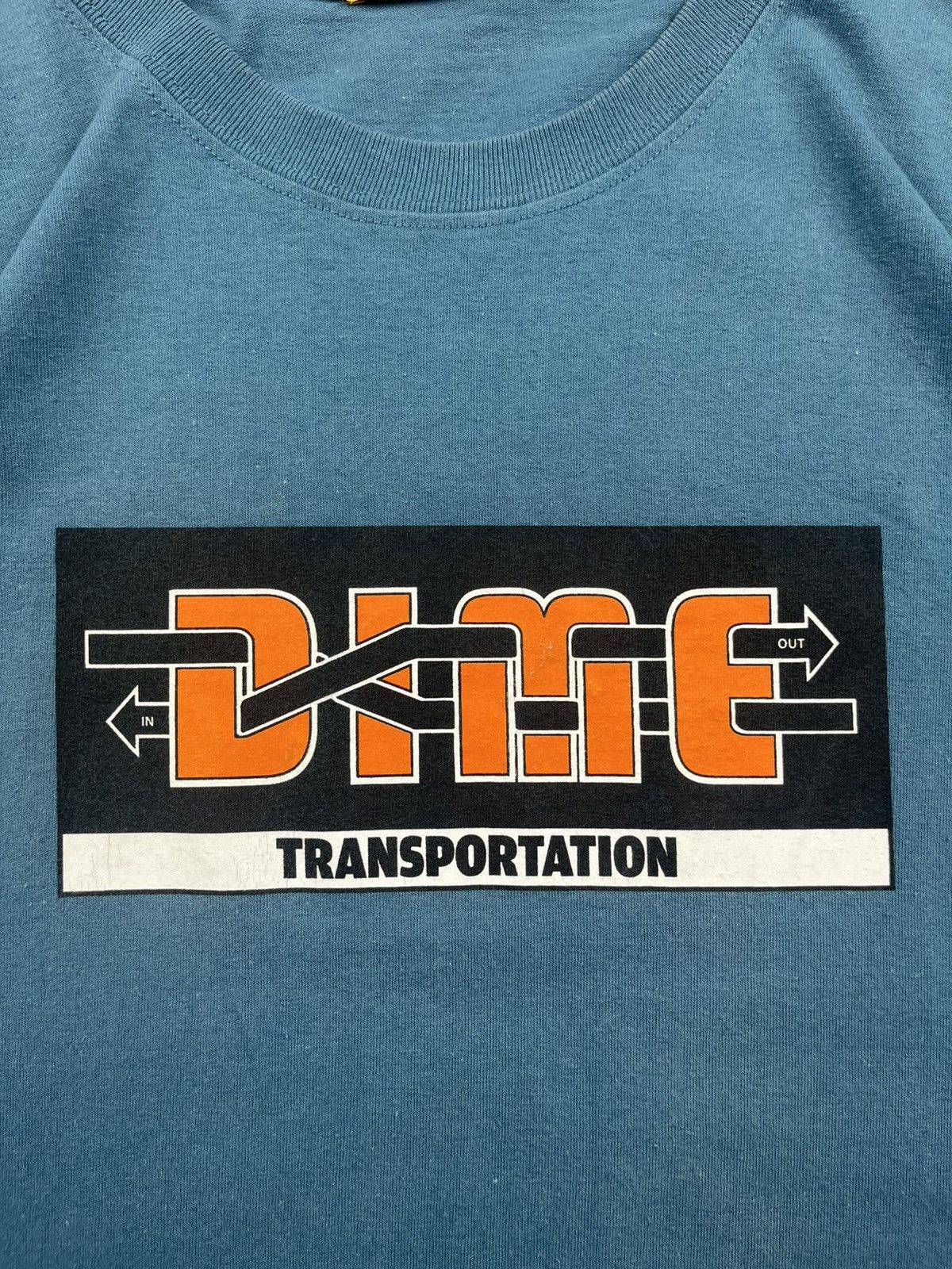 Dime Dime Transportation T-Shirt Real Teal Size US L / EU 52-54 / 3 - 4 Thumbnail