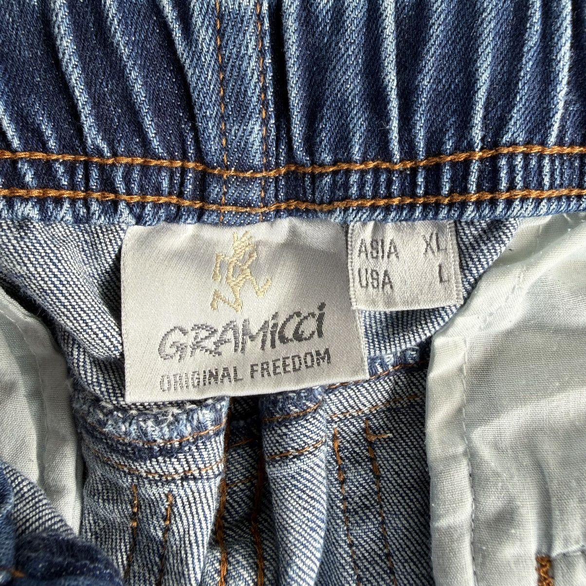 Gramicci W34x30.5 Vintage Gramicci Faded Ripped Knee Denim Jean pants Size US 34 / EU 50 - 9 Thumbnail