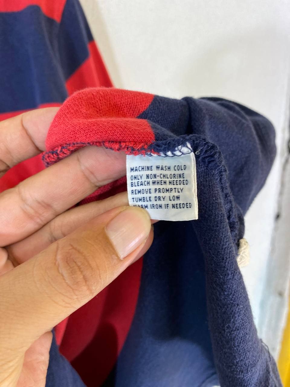 Polo Ralph Lauren vintage polo ralph lauren striped polo tee Size US XXL / EU 58 / 5 - 9 Thumbnail