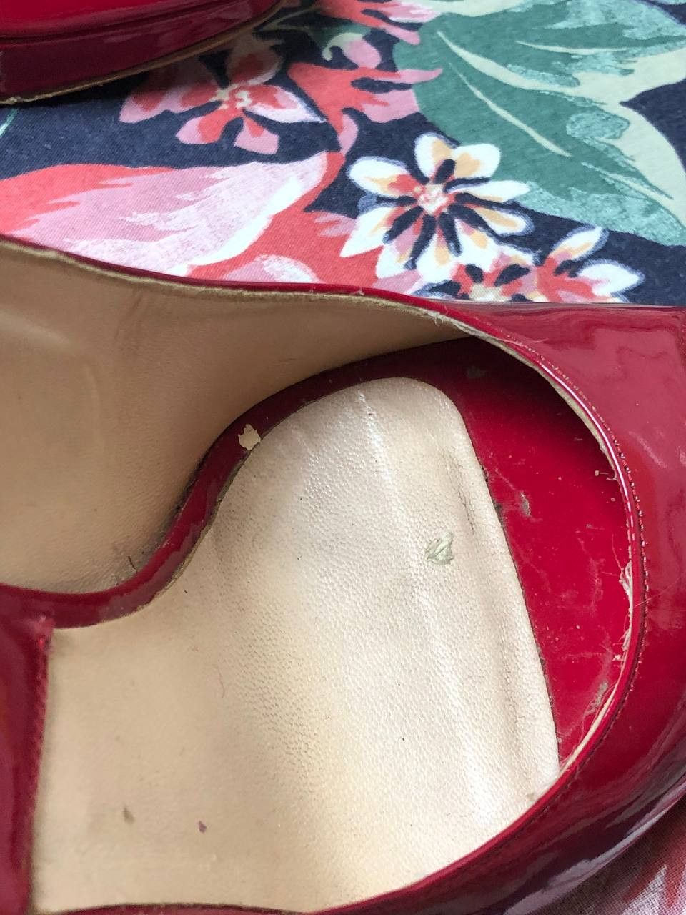 Christian Dior Monsieur Christian Dior Patent Leather Platform Heels Peep Toe Size US 7 / IT 37 - 10 Thumbnail