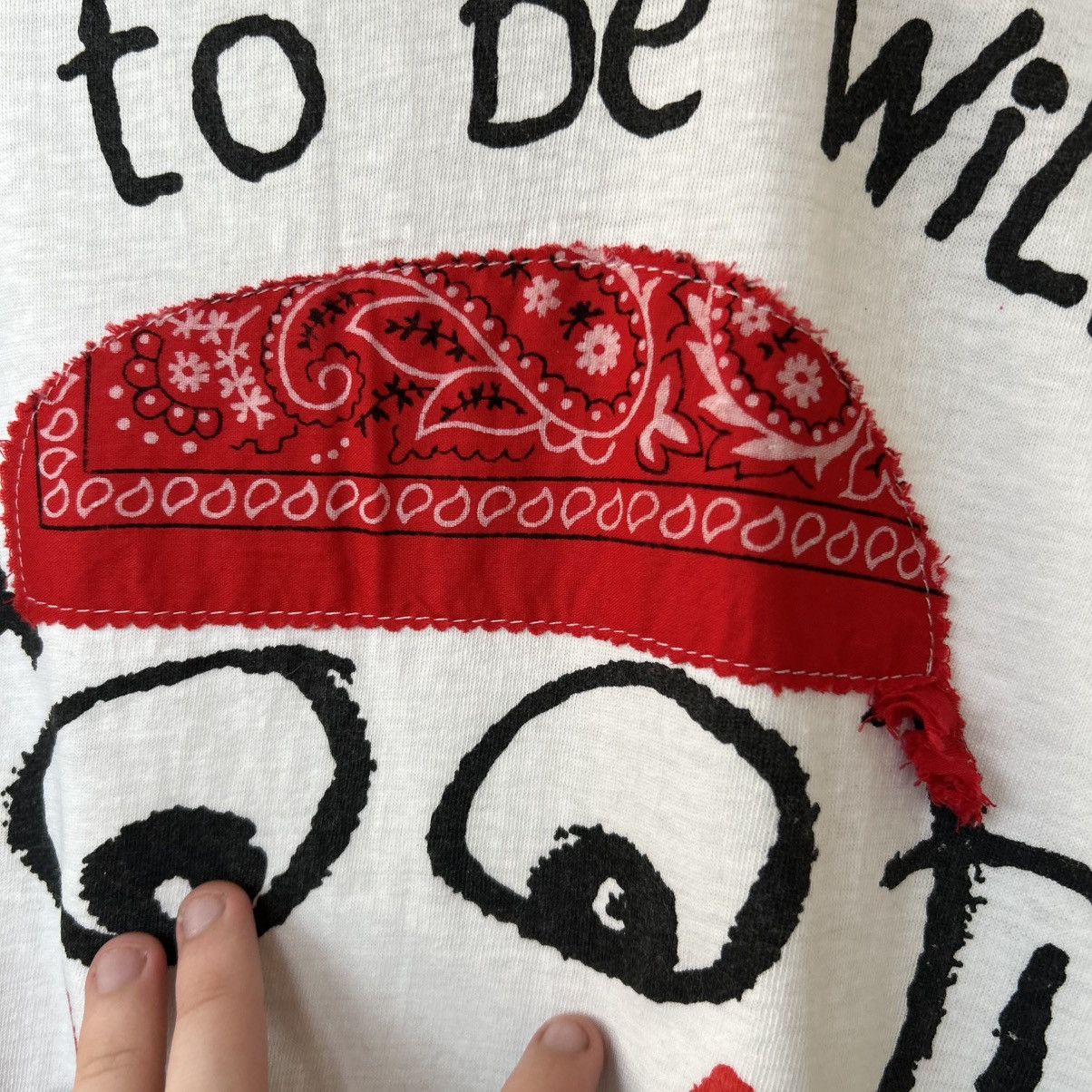 Vintage Vintage Born To Be Wild Ibiza Big logo Cartoon 90’s tee Size US M / EU 48-50 / 2 - 4 Thumbnail