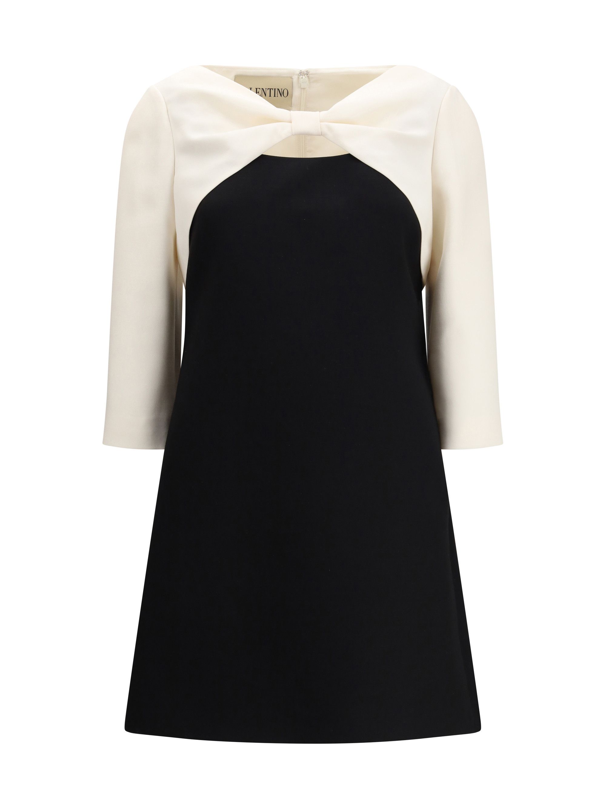 Valentino Short Crepe Couture Dress Size M / US 6-8 / IT 42-44 - 1 Thumbnail