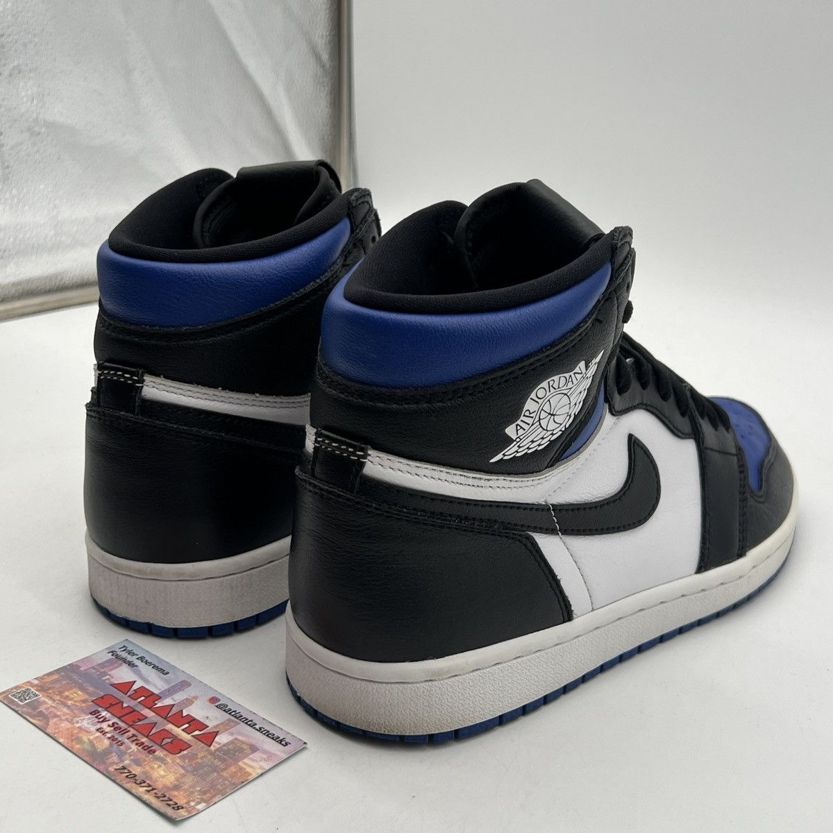 Nike Air Jordan 1 high Royal toe Size US 8 / EU 41 - 5 Thumbnail