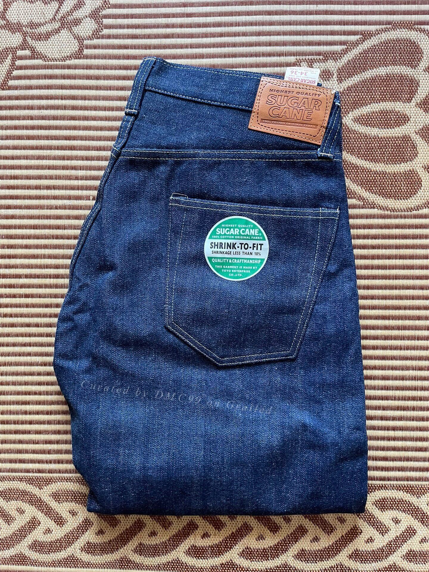 Sugar Cane Sugar Cane M41300 Jeans W34L36 Size US 34 / EU 50 - 1 Thumbnail