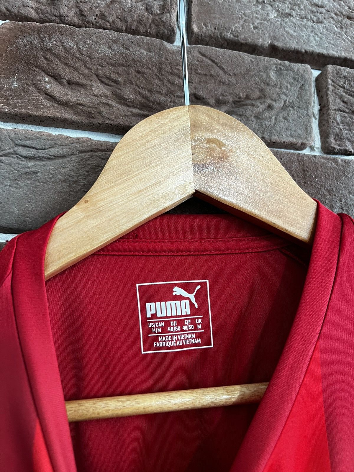 Puma Rare PUMA Czech Republic Home football Jersey Soccer Kit Size US M / EU 48-50 / 2 - 4 Thumbnail
