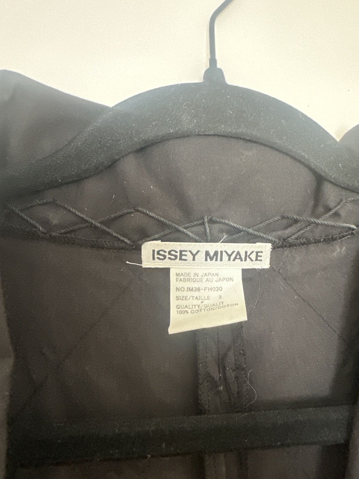 Issey Miyake Issey Miyake SS2003 Black Diamond Stitch Sleeveless Dress Size M / US 6-8 / IT 42-44 - 4 Thumbnail