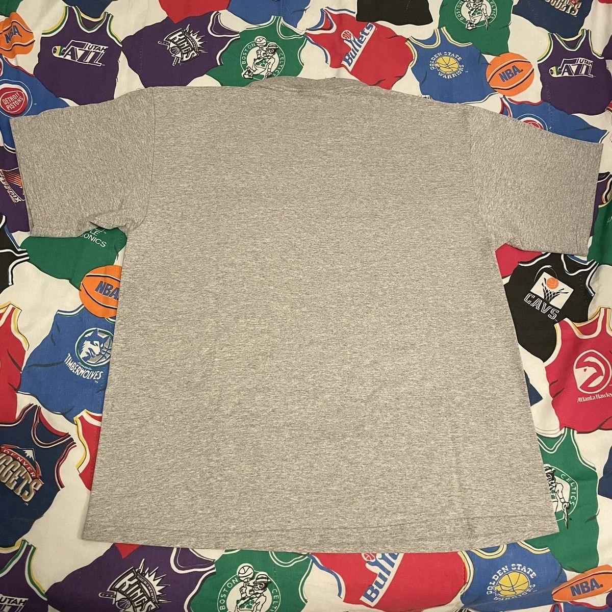 NBA × Vintage Vintage 1990s NBA Karl Malone Utah Jazz Basketball Tee Size US XL / EU 56 / 4 - 2 Thumbnail