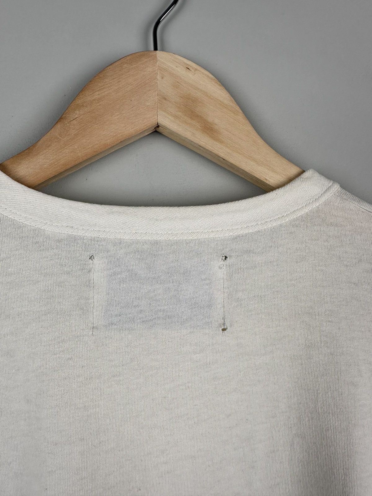 Our Legacy Our Legacy White Army Jersey Tee Size US S / EU 44-46 / 1 - 8 Thumbnail