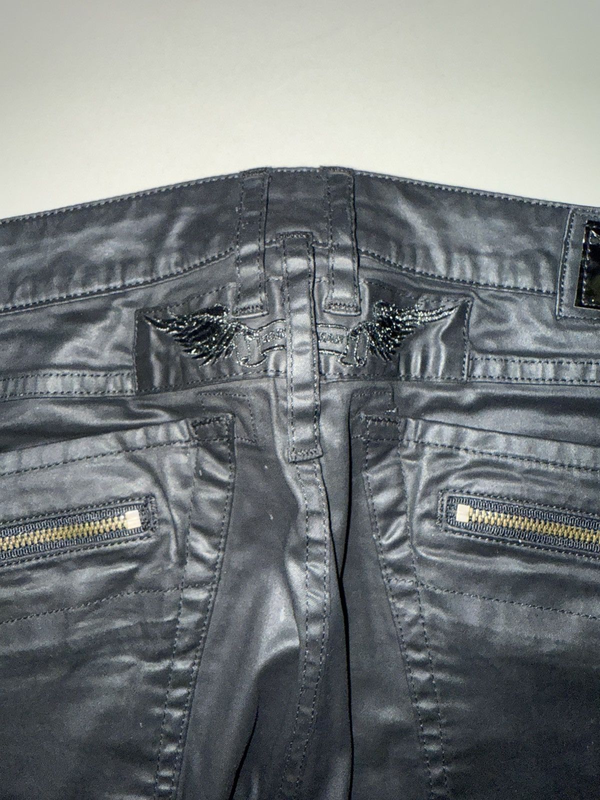 Robins Jeans Robins Jean Biker Denim Size US 32 / EU 48 - 7 Thumbnail