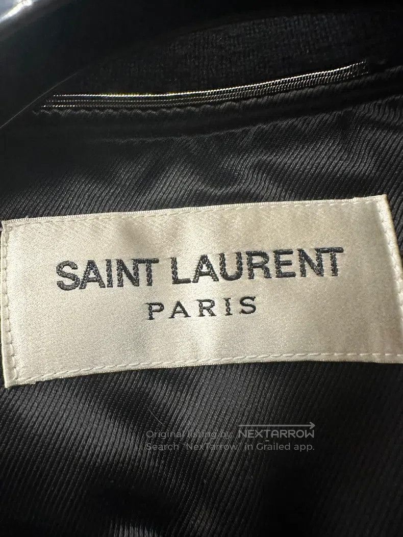 Saint Laurent Paris Saint Laurent Paris Rayon Crystal Studs Baseball Jacket Size US S / EU 44-46 / 1 - 2 Thumbnail