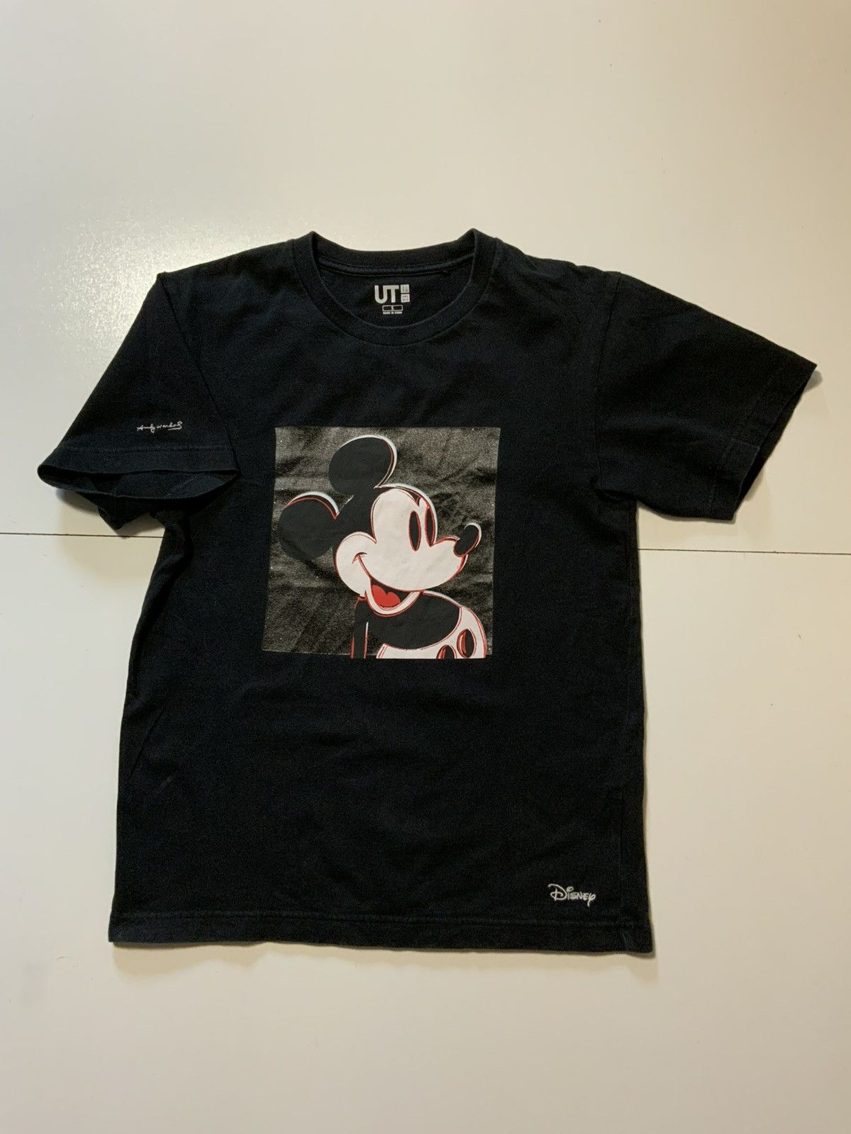 Disney Uniqlo UT X Andy Warhol X Disney Mickey Mouse Graphic TShirt Size US S / EU 44-46 / 1 - 1 Thumbnail