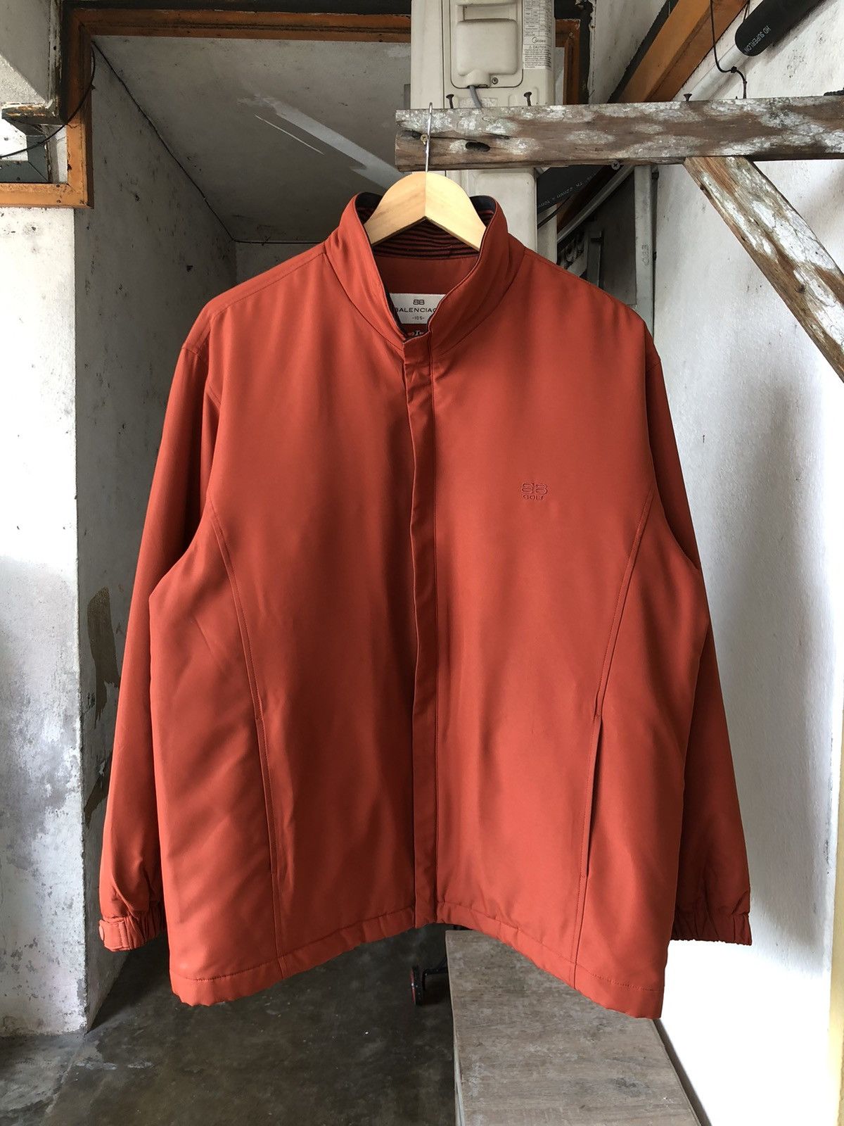 Balenciaga Rare❗️Balenciaga x Golf Brick Orange Light Jacket Size US XL / EU 56 / 4 - 3 Thumbnail