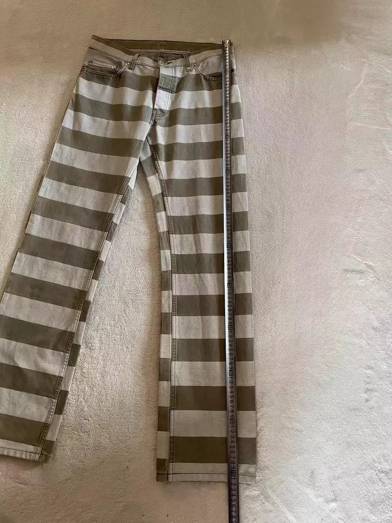 Helmut Lang HELMUT LANG Striped prisoner jeans Size US 32 / EU 48 - 3 Thumbnail