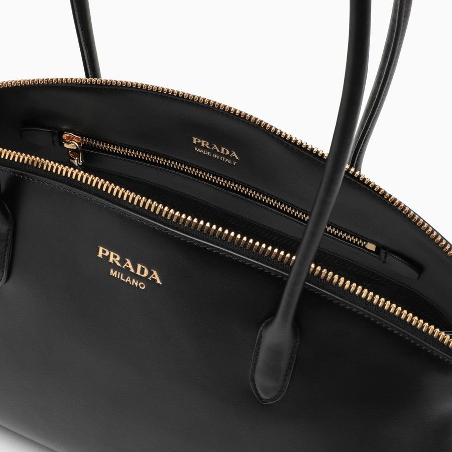 Prada o1d2blof0924 Size : OS / Leather Handbag In Black Size ONE SIZE - 4 Thumbnail