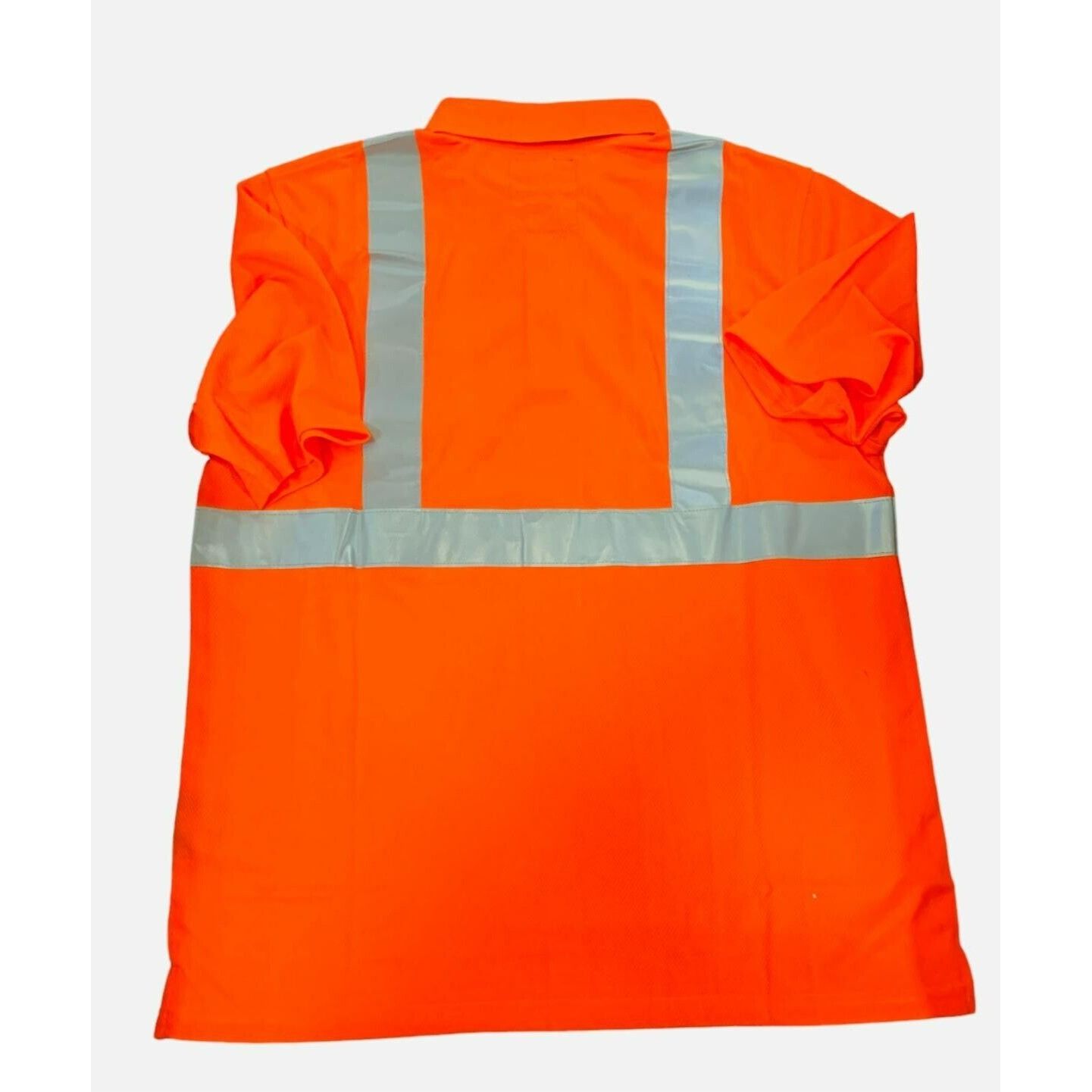 Other Safety Moisture Wicking Boundary Polo Shirt Neon Orange Poly Size US L / EU 52-54 / 3 - 2 Thumbnail
