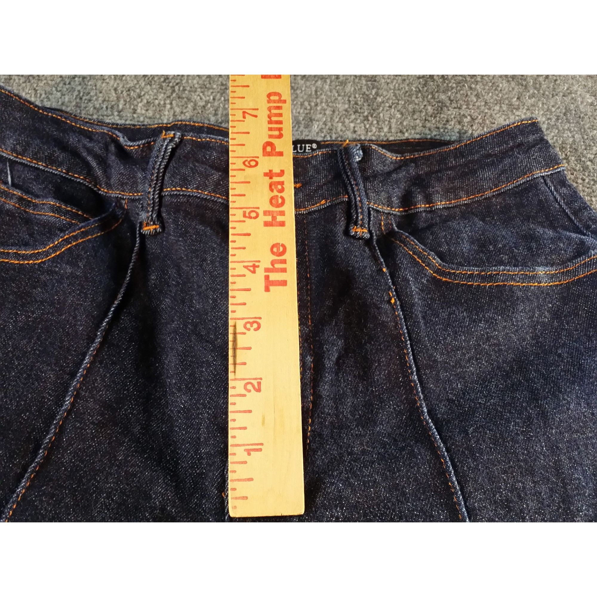 Judy Blue Judy Blue Darling High Rise Jeans Men Sz 7/28 Wide Leg Front Size 28" / US 6 / IT 42 - 5 Thumbnail