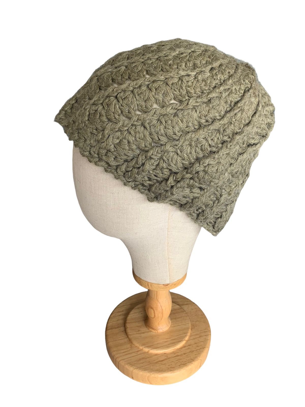 Japanese Brand × Vintage Vintage Knitted Crochet Beanie Hats Size ONE SIZE - 4 Thumbnail