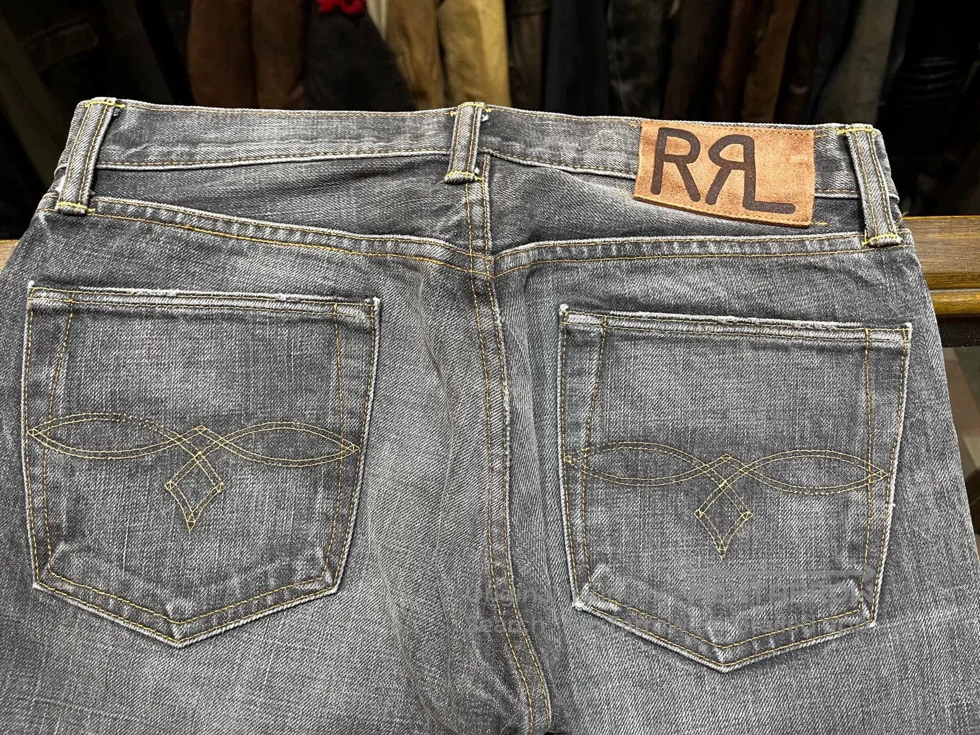 RRL Ralph Lauren vintage straight leg denim jeans by RRL. Size US 29 - 8 Thumbnail