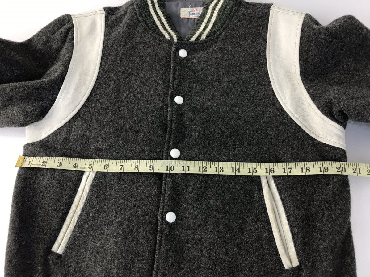 Japanese Brand Vtg Jantzen Varsity Jacket Wool Distressed Snap Button Up Size US M / EU 48-50 / 2 - 13 Thumbnail