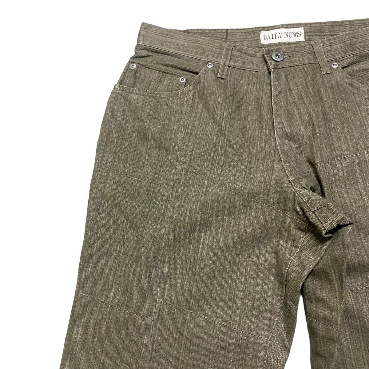 Japanese Brand Japanese brand DAILY NEWS Reconstructed Patchwork Jeans Size US 30 / EU 46 - 5 Thumbnail