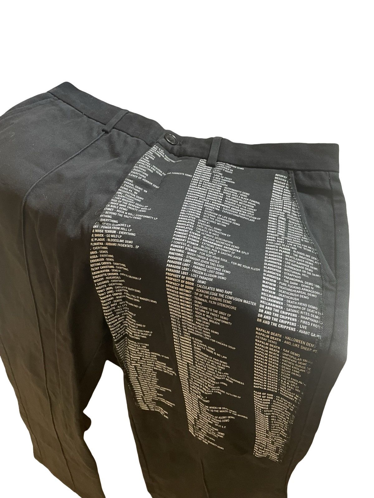Yang Li Yang Li metal samzidat chino trousers Size US 34 / EU 50 - 2 Thumbnail