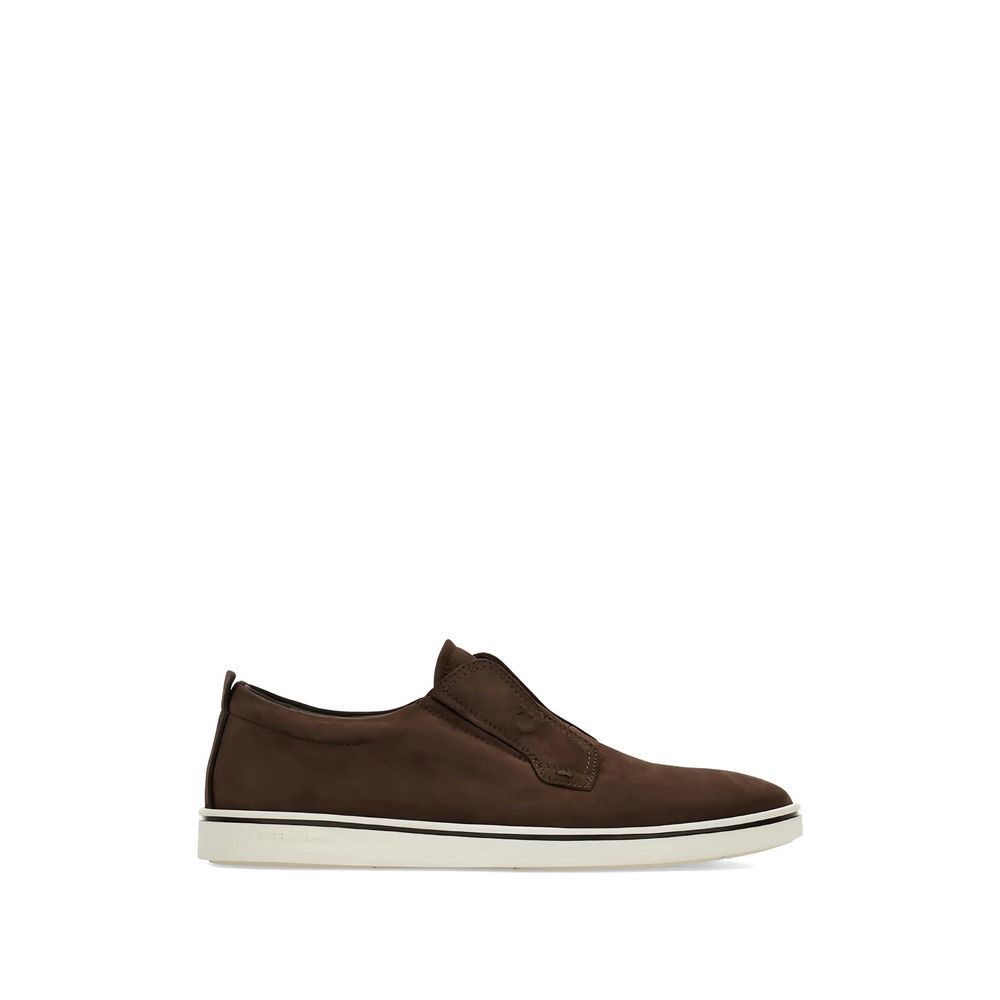 Salvatore Ferragamo Ferragamo BROWN Trainers - Slip-Ons Size US 12 / EU 45 - 1 Thumbnail