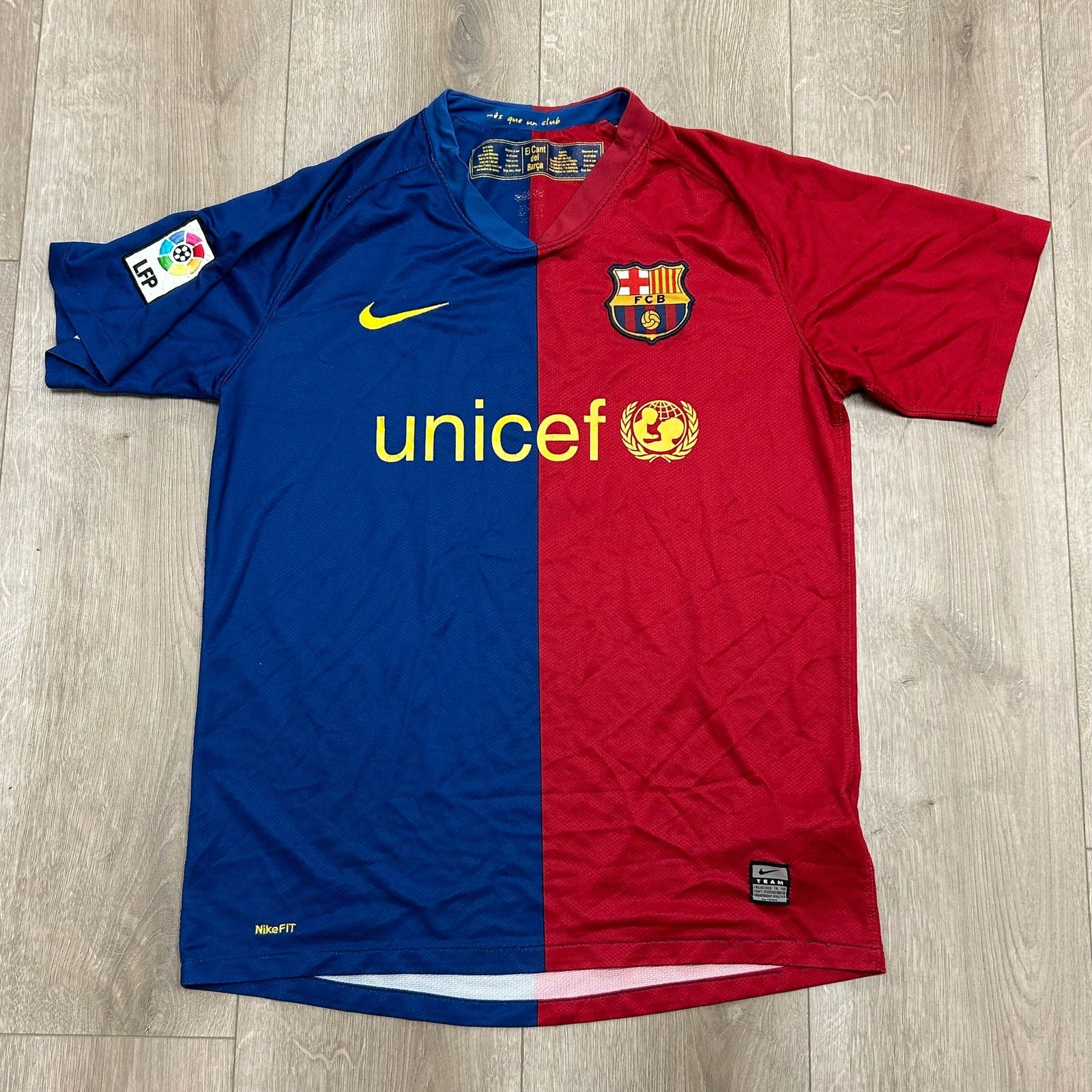 MLB Nike FC Barcelona 2008-09 home football shirt jersey size S Size US S / EU 44-46 / 1 - 1 Thumbnail