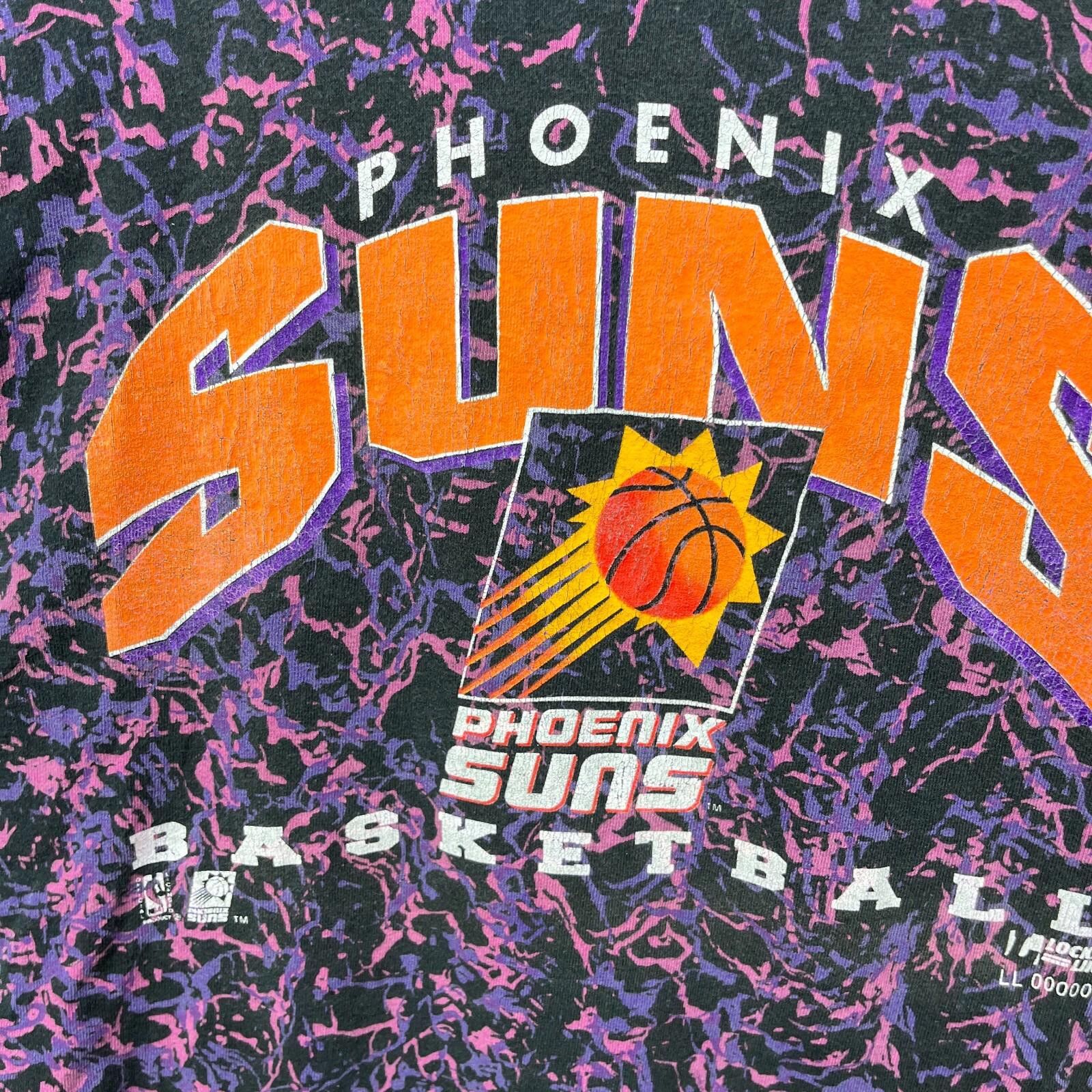 Other Vintage 90s Phoenix Suns AOP Single Stitch T-Shirt Large Size ONE SIZE - 6 Thumbnail