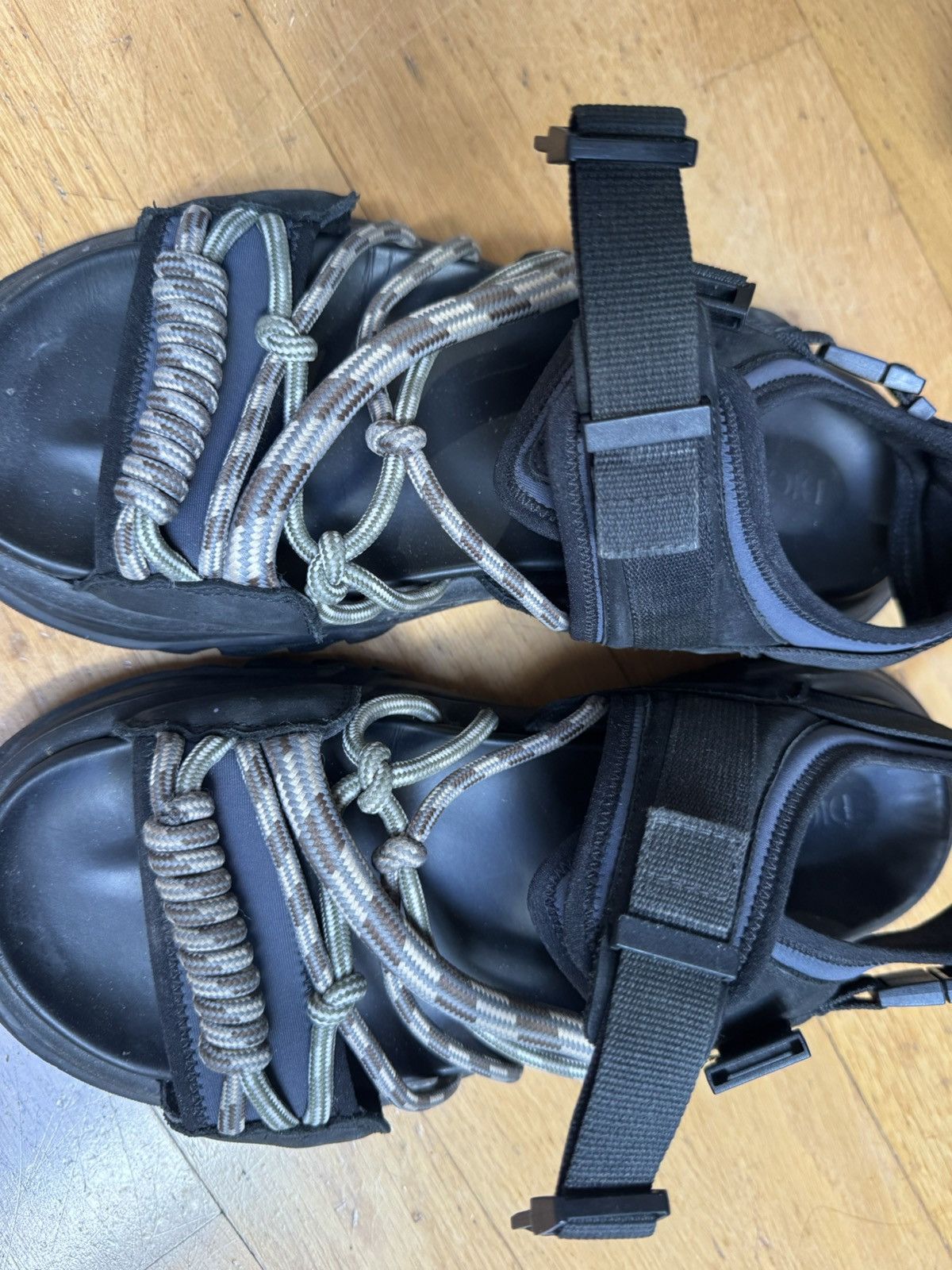 Dior Rubber Sole H-Town Rope Sandals Size US 9.5 / EU 42-43 - 11 Thumbnail