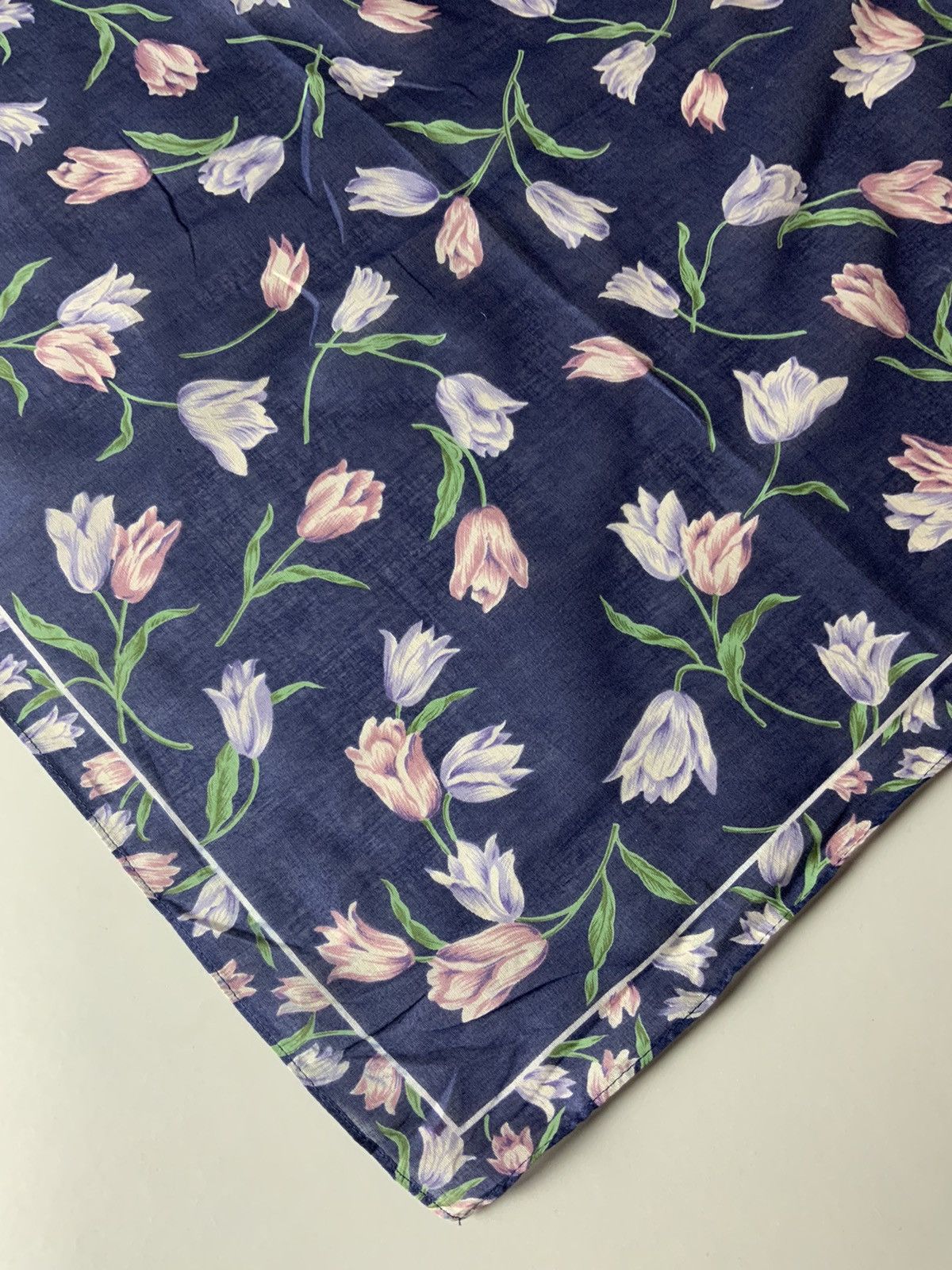 Lancel Lancel Flower Art Handkerchief Size ONE SIZE - 8 Thumbnail