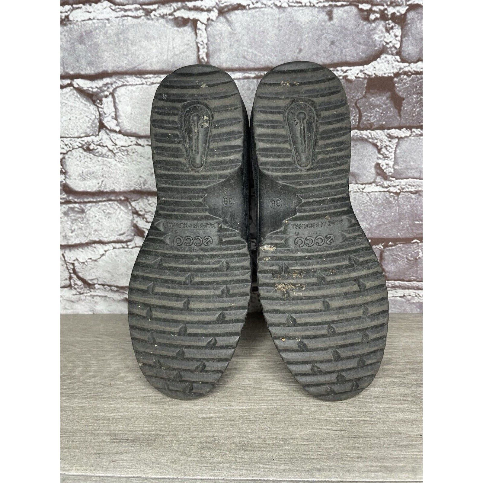 Ecco Ecco Choice Brown Suede Leather Comfort Lace Up Shoes Women’ Size US 7.5 / IT 37.5 - 15 Thumbnail