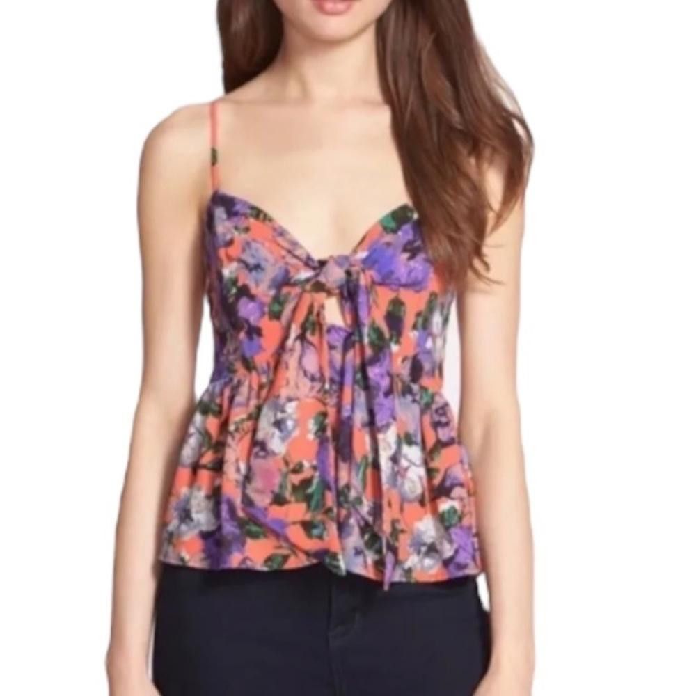 Other Leith l Floral Cutout Babydoll Tank Size Small Size S / US 4 / IT 40 - 7 Thumbnail