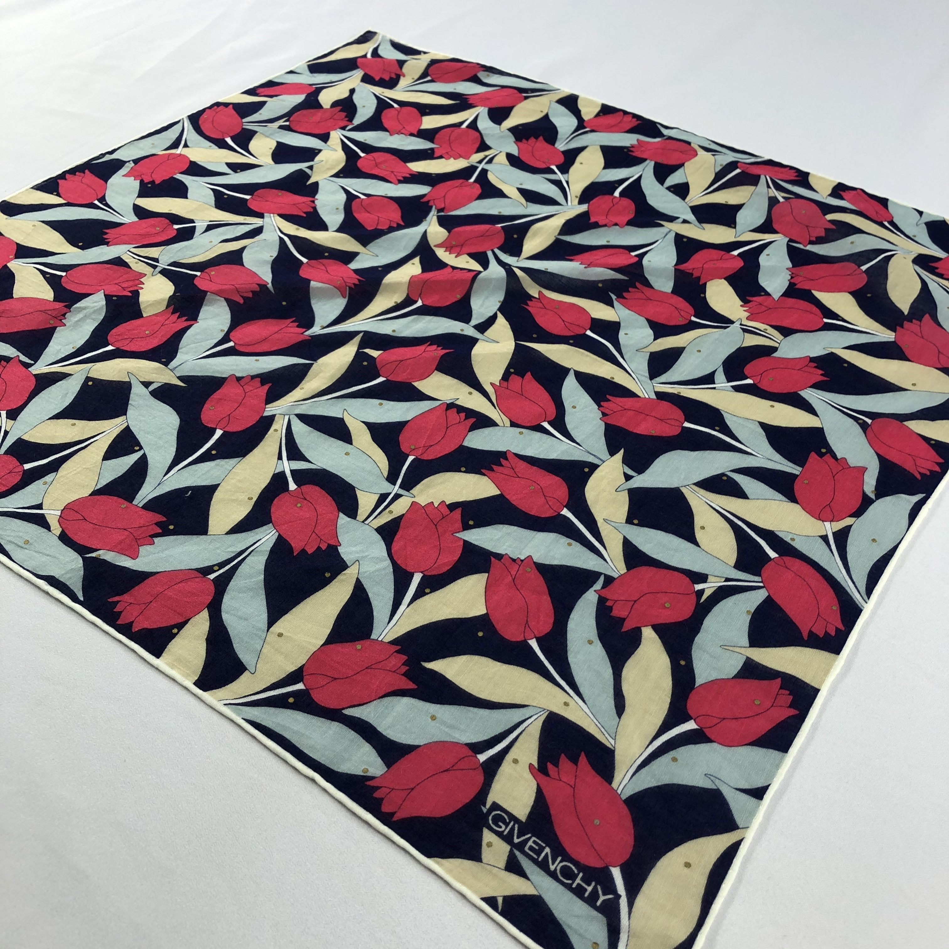 Vintage Givenchy Handkerchief / Neckerchief / Bandana Size ONE SIZE - 4 Thumbnail