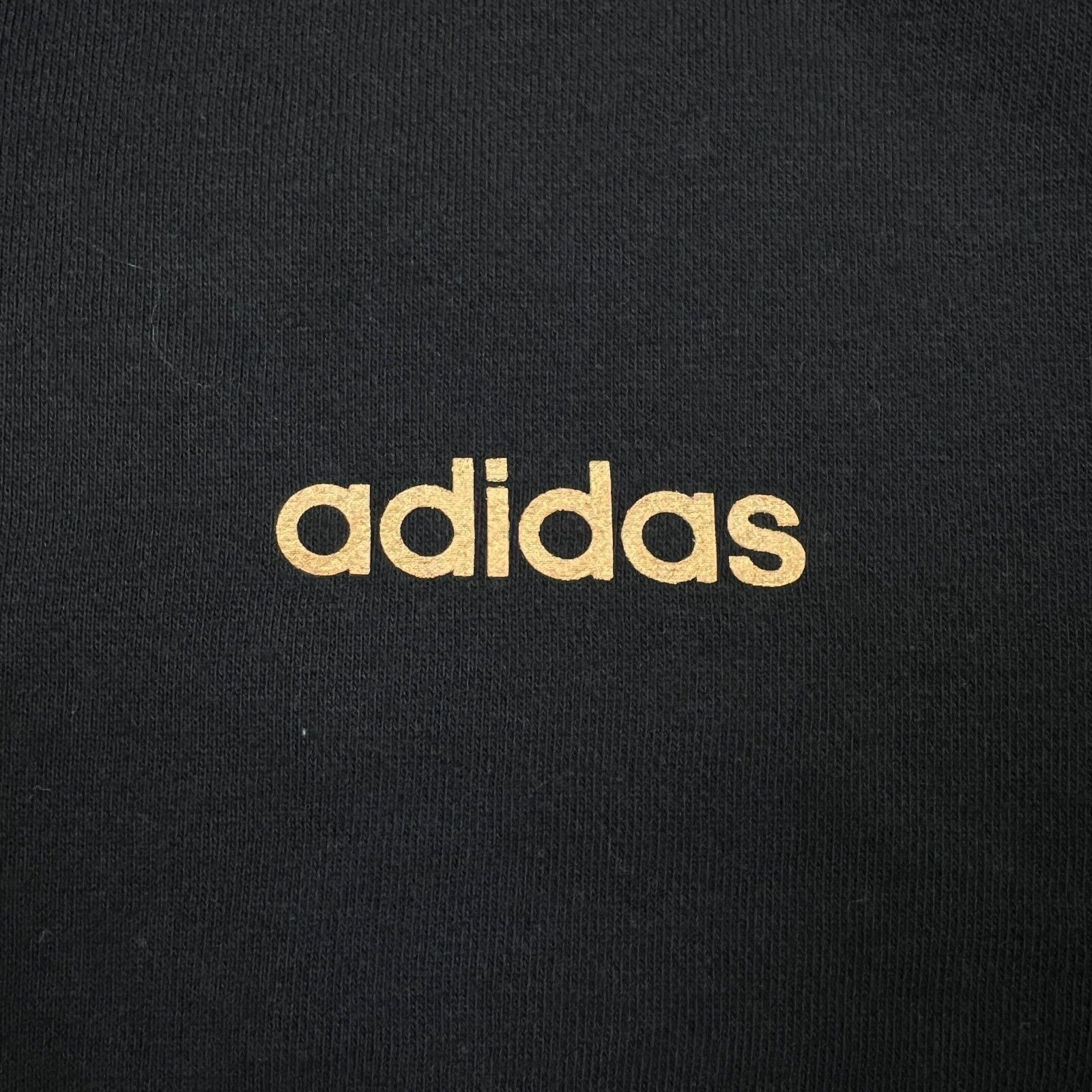 Adidas × Vintage Adidas Hoodie Medium Spell Out Full Zip Hooded Sweatshirt Size US M / EU 48-50 / 2 - 2 Thumbnail