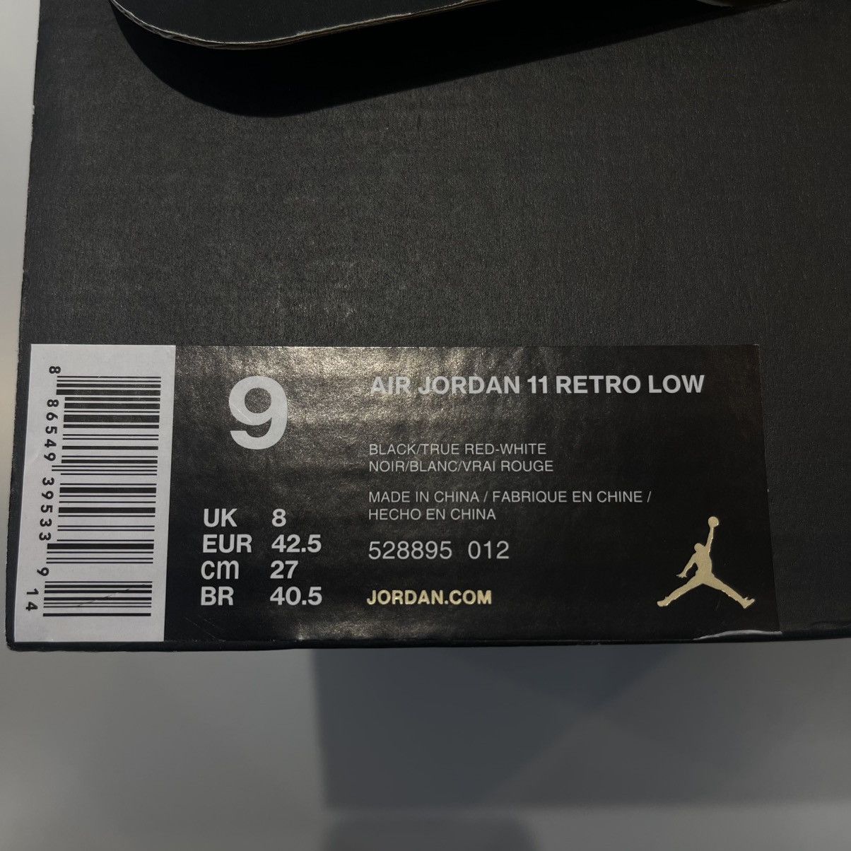 Nike Air Jordan 11 Retro Low Bred Size US 9 / EU 42 - 10 Thumbnail